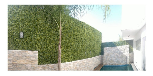 Imagen 5 de 5 de 20pzs Follaje Artificial Sintetico Para Muro Verde 60x40cm!!