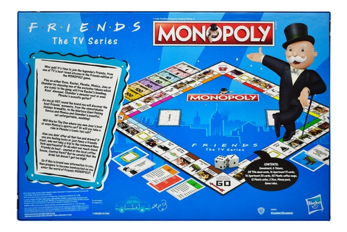Monopoly Friends The Tv Series Juego De Mesa Ingles Hasbro