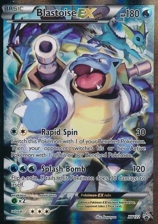 Blastoise Ex Xy122 Ultra Raro Promo Pokemon Tcg