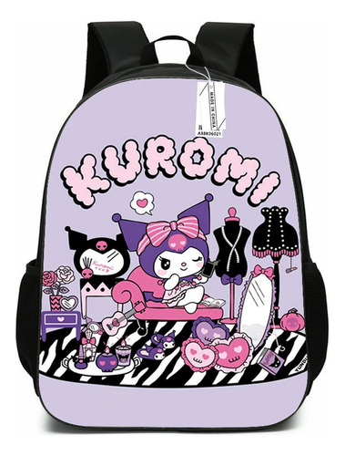 Mochila Kuromi Sanrio Para Lápices Para Estudiantes De Prima