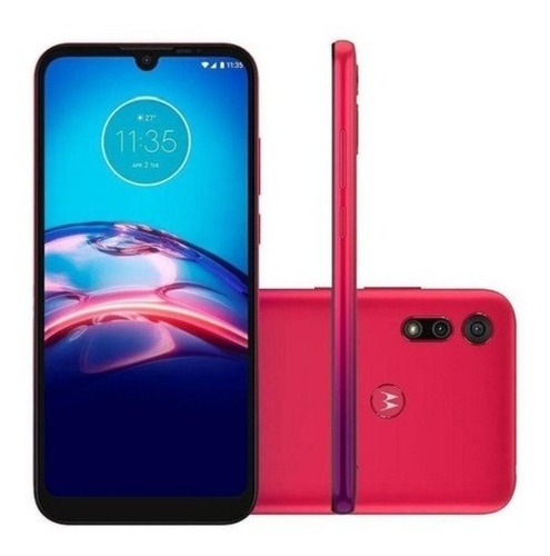 Celular Moto E6s 64gb Rojo Scarlet 4 Gb Ram Liberado Ref (Reacondicionado)