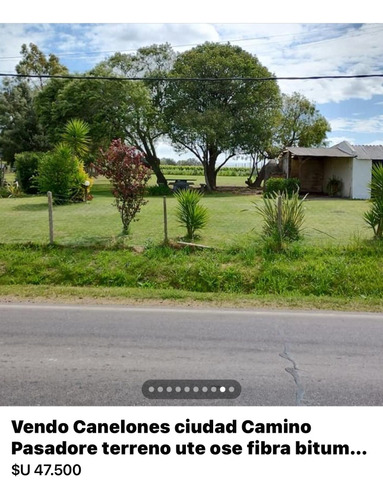 Terreno De 900 Metros Canelones Ciudad Camino Pasadore 