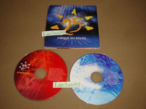 Cirque Du Soleil 25 Annees De Musique Au 2009 - 2 Cds