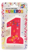 Comprar Velas De Numero Mi 1er Añito  1 Año Cumpleaños Torta