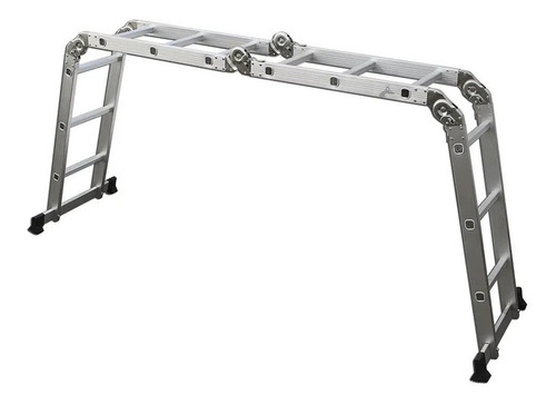 Escalera Articulada Multiproposito 3 En 1 Plegable 5,7 Mts