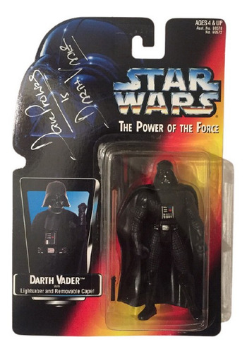 Star Wars: Darth Vader ( Firmado David Prowse ) Kenner Potf (Usado)