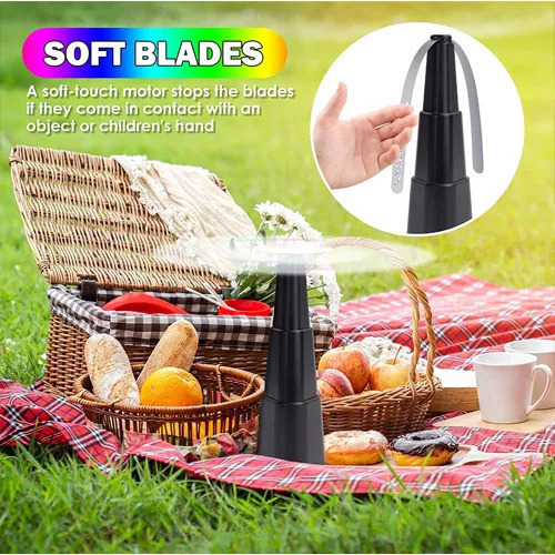 Ventilador De Mesa Repelente De Mosca, 3 Piezas