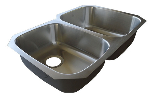 Fregadero Cocina Submontar 2 Tinas 81.3x52x23 Eb A31209al