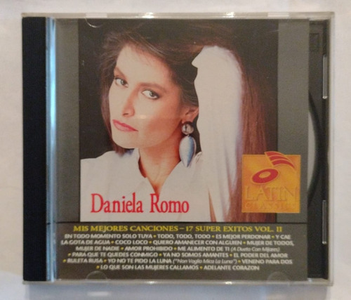 Daniela Romo 17 Super Exitos Vol 2 Cd Usa  