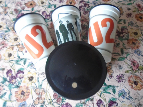 Vasos Coleccionables **banda Rock U2 Unicos // Belgrano