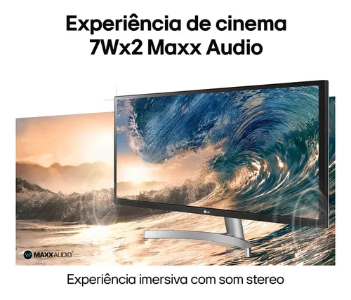 Monitor LG UltraWide - Tela IPS de 29