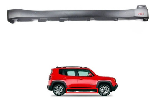 Moldura Soleira Spoiler Lat. Direita Jeep Renegade Original 