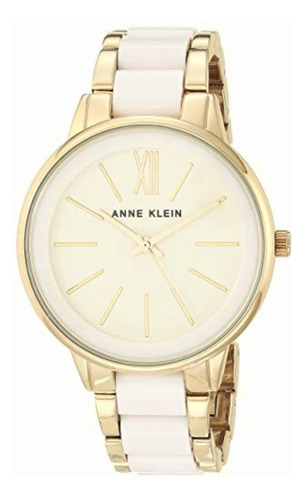 Anne Klein Ak/1412ivgb Reloj Para Mujer, Redondo, Análogo,