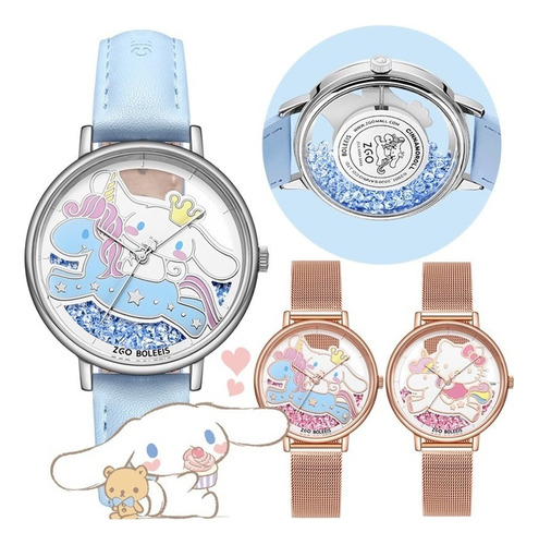 Reloj Sanrio Hello Kitty Cinnamoroll Para Mujer