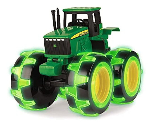 Tomy John Deere Monster Treads Lightning Wheels Tractor, Ver