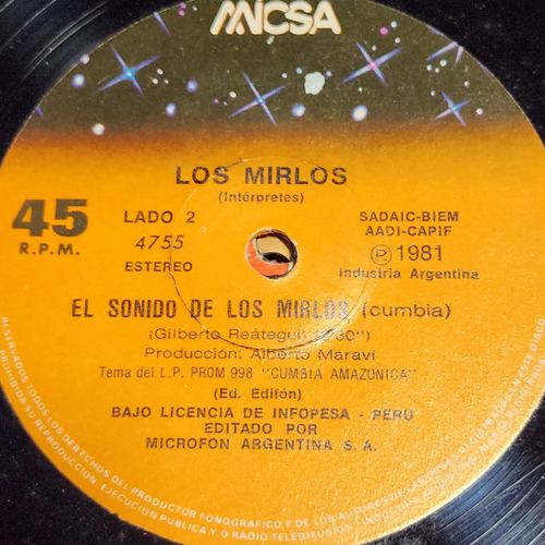 Simple Los Mirlos 4755 Micsa C4