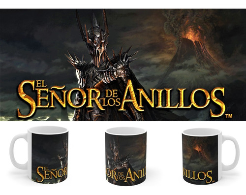 Rnm0424 Taza Tazon El Señor De Los Anillos Lord Of The Rings