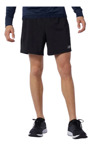 Shorts New Balance 5in Accelerate Masculino - Preto