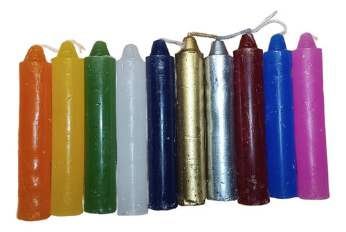 Velas Cabitos 100 Piezas Colores Surtidos.oferta