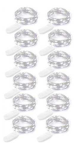 Guirnalda De Luces Que Funcionan Con Pilas, 2 M, 20 Led, 12