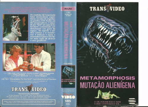 Vhs - Metamorphosis Mutação Alienígena - Tara Leigh