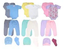 Comprar Kit 30 Pecas Enxoval Bebes Roupas Para Recem Nascido P E M