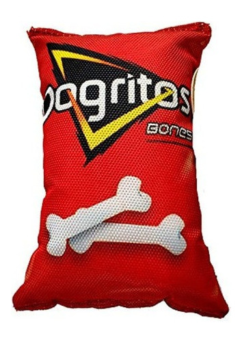 Fun Food Dogritos Chips 8  Juguete Para Perros, Surtido 