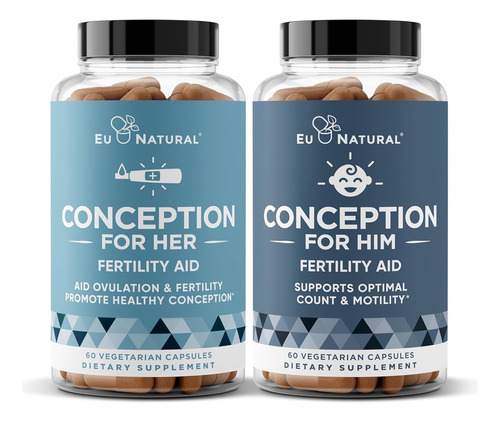 Eu Natural Conception Fertility For Her & Him - Combo De Sup