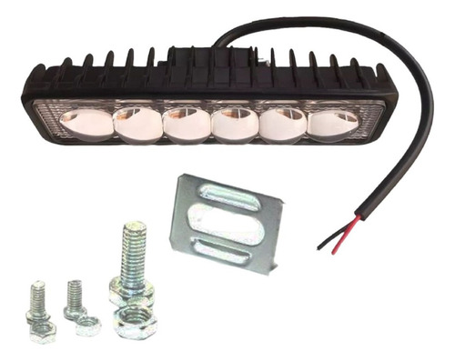 Faro Led Auxiliar Rectangular