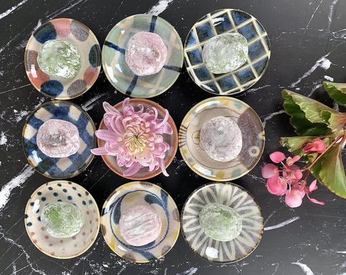 Set De Platos Aperitivo Redonda Porcelana 6 Pz 25.4 Cm