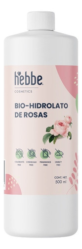 Agua De Rosas Natural Tonico Facial Hebbe 500 Ml Momento de aplicación Día/Noche Tipo de piel Todo tipo de piel