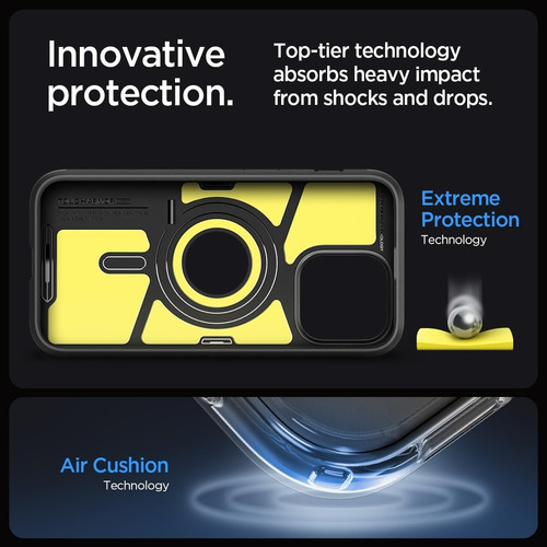 Case Funda Spigen Tough Armor Magsafe iPhone 15 Pro 6.1