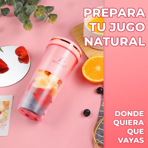 Mini Vaso Licuadora Portátil 350 Ml Usb Recargable