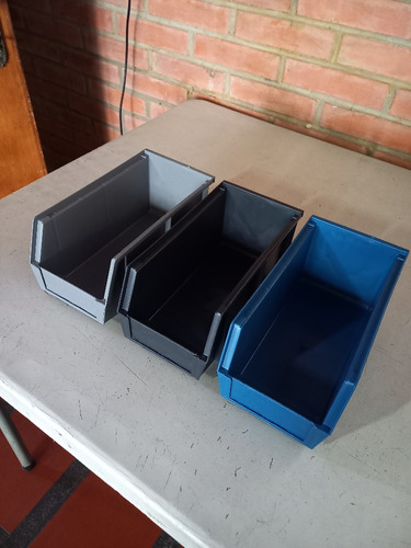 Cajas Organizadoras Plásticas Apilables Nuevas Medianas