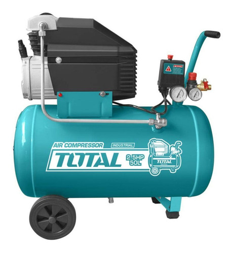 Compresor De Aire 50lts / 2.5 Hp / Total Tc125506