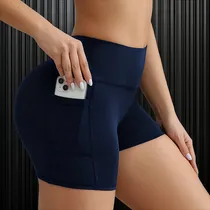 Comprar Calza Biker Leggings Fitness Con Bolsillo Para Celular - Ote