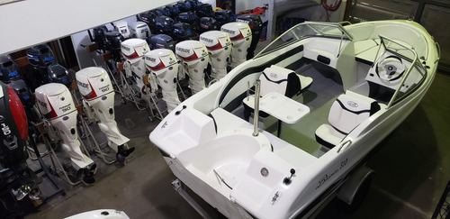 Lancha Open 3v Bianca 510 Evinrude 60 Hp Nautica Milione 4