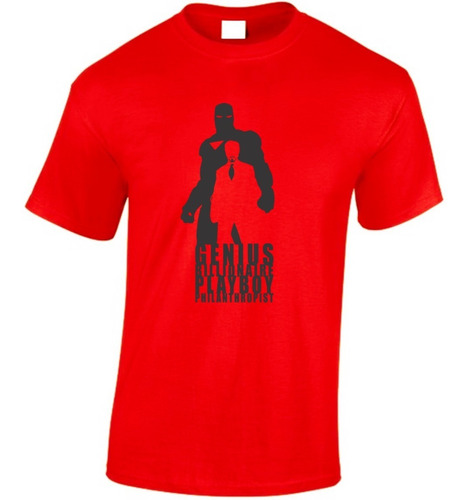 Camiseta Iron Man Super Héroes Tony Stark