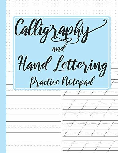 Book : Calligraphy And Hand Lettering Practice Notepad...