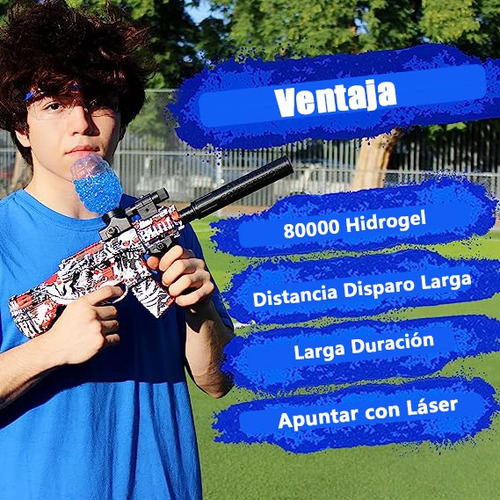 Pistolas Hidrogel Electrica Rifle Hidrogel M416 Láser Gafas
