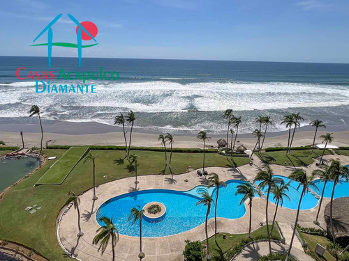 Cad Copán 904. Depa De Playa Con Terraza Y Vista Frontal Al Mar