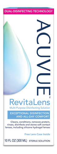 Acuvue® Revitalens - Solucion Desinfectante Multiusos, 10 On