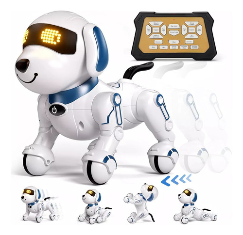 Perro Robot De Control Remoto Inteligente Para Niños