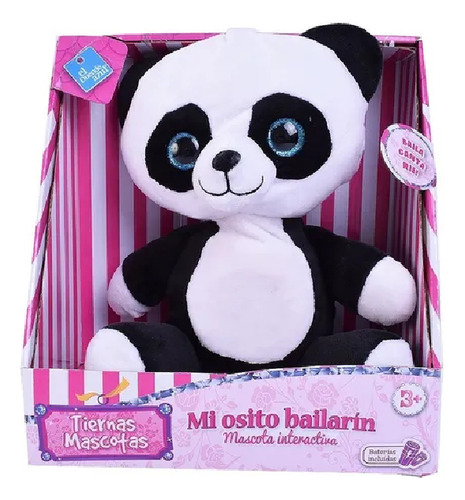 Peluche Mascota Que Baila Negro
