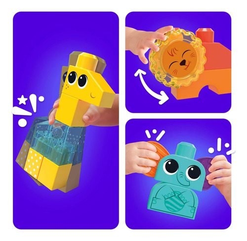 Mega Bloks Fisher-price Juego De Bloques De Construcción Par