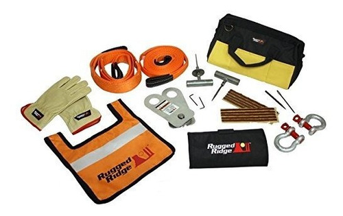 Rugged Ridge 15104.26 Kit De Equipo De Recuperacion De Lujo