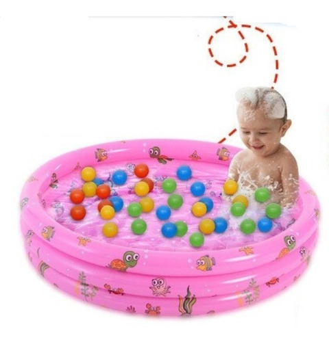 Piscina Inflable Chica 3 Anillos 80x35