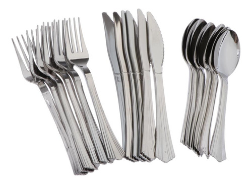 De Cubiertos Desechables 18xlarge, Tenedor De Plástico, ,