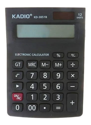 Calculadora  De Escritrorio  12 Digitos  |  Kd-3851b | Kadio