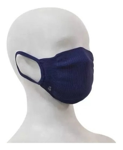 10 Máscaras Intantil De Proteção Lupo Fit - Marinho